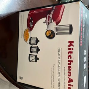 KitchenAid Fresh Prep Slicer/Shredder Attachment For Stand Mixers